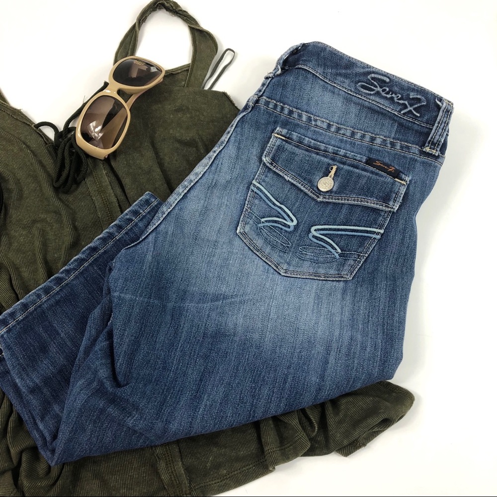 Seven7 Bermuda Back Flap Pocket Shorts 8